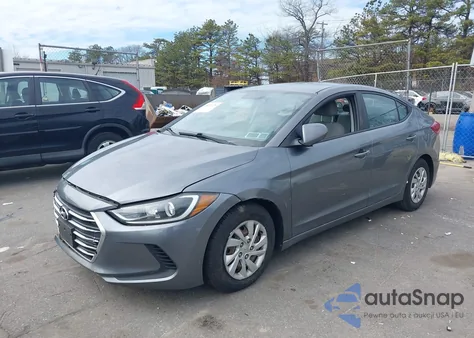 2018 Hyundai Elantra Se from USA, damaged, VIN 5NPD74LF2JH244466
